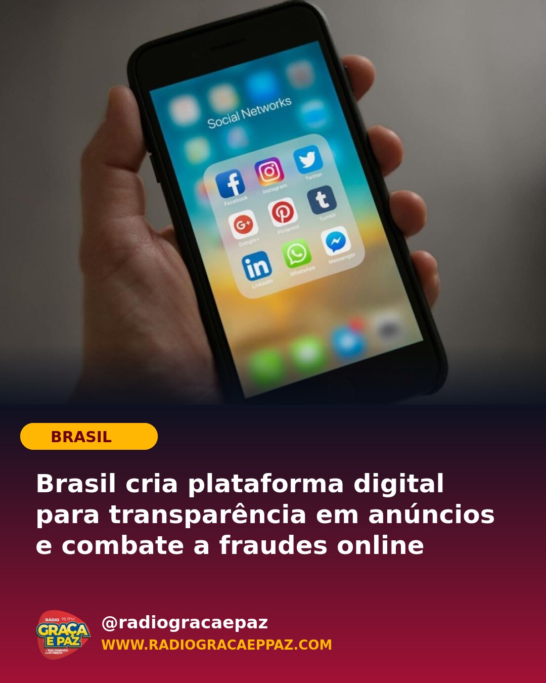 📢 Brasil cria plataforma digital para transparência em anúncios e combate a fraudes online O governo federal brasileiro 