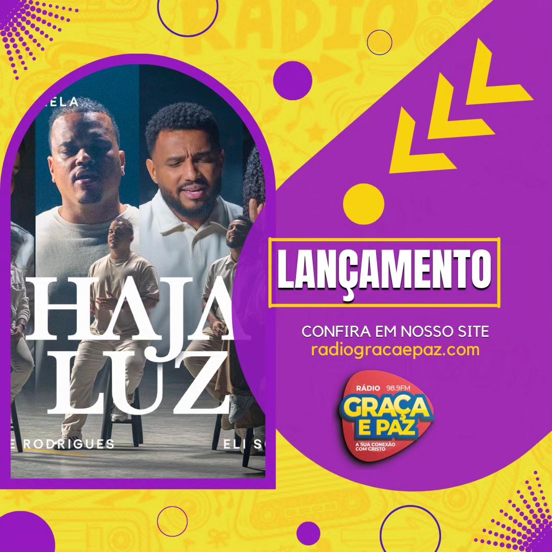 O rapper Felipe Vilela apresenta a canção inédita “Haja Luz”, que traz as participações de Eli Soares, Felipe Rodrigues e Aymeê
