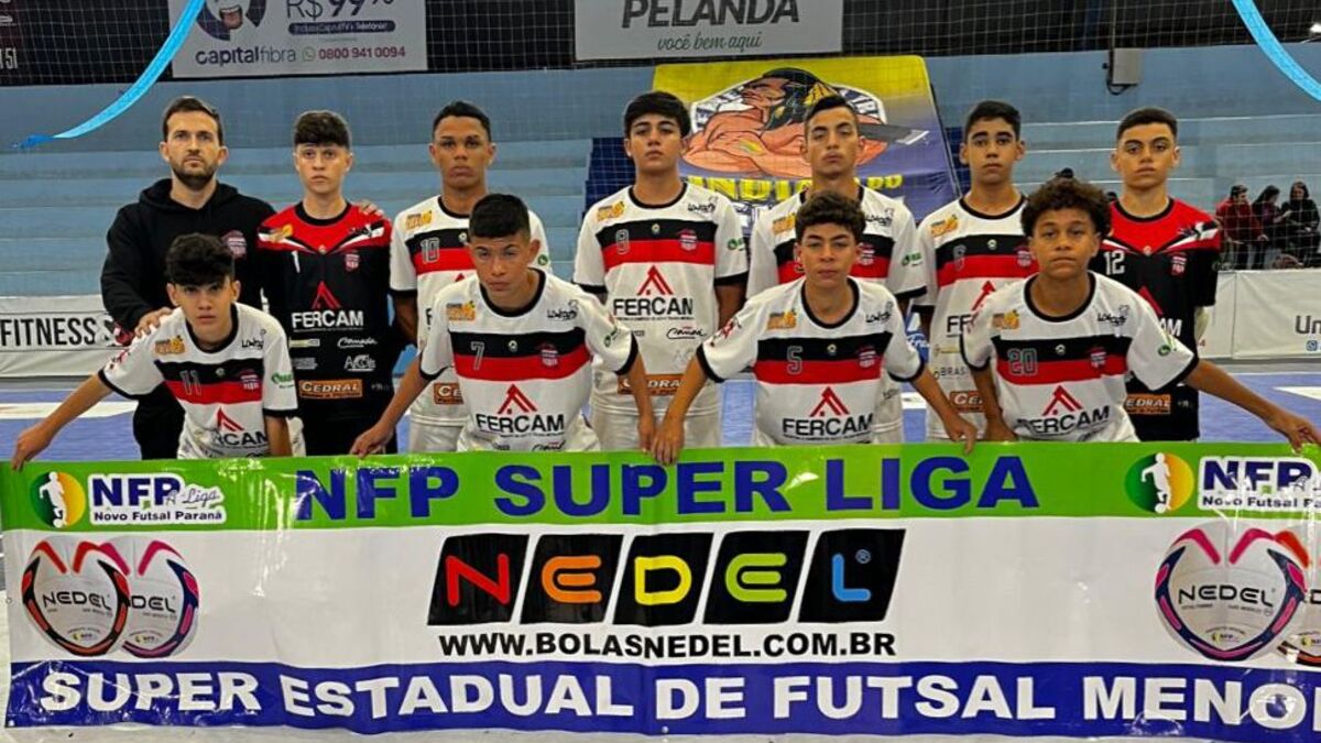 • Apucarana Futsal conquista vaga para fase final do Novo Futsal Paraná