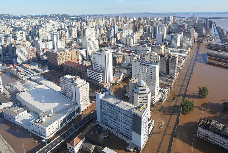 Nível do Guaíba cai mais de meio metro em menos uma semana