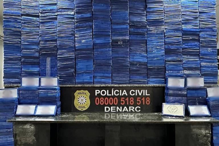 Polícia apreende meia tonelada de cocaína em Canoas (RS) – 02/07/2024 – Cotidiano