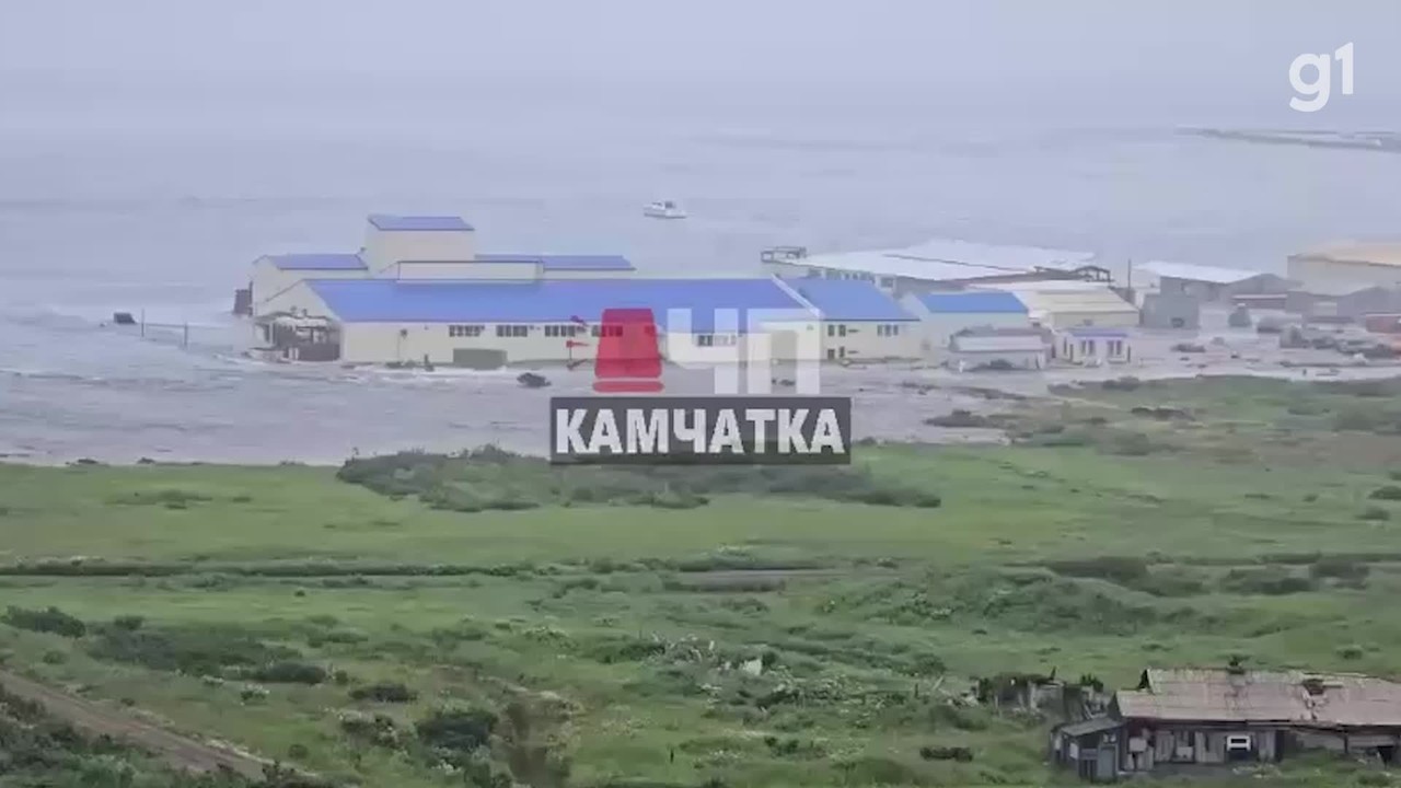 VÍDEO mostra destruição causada por tsunami que acompanhou terremoto na  Rússia