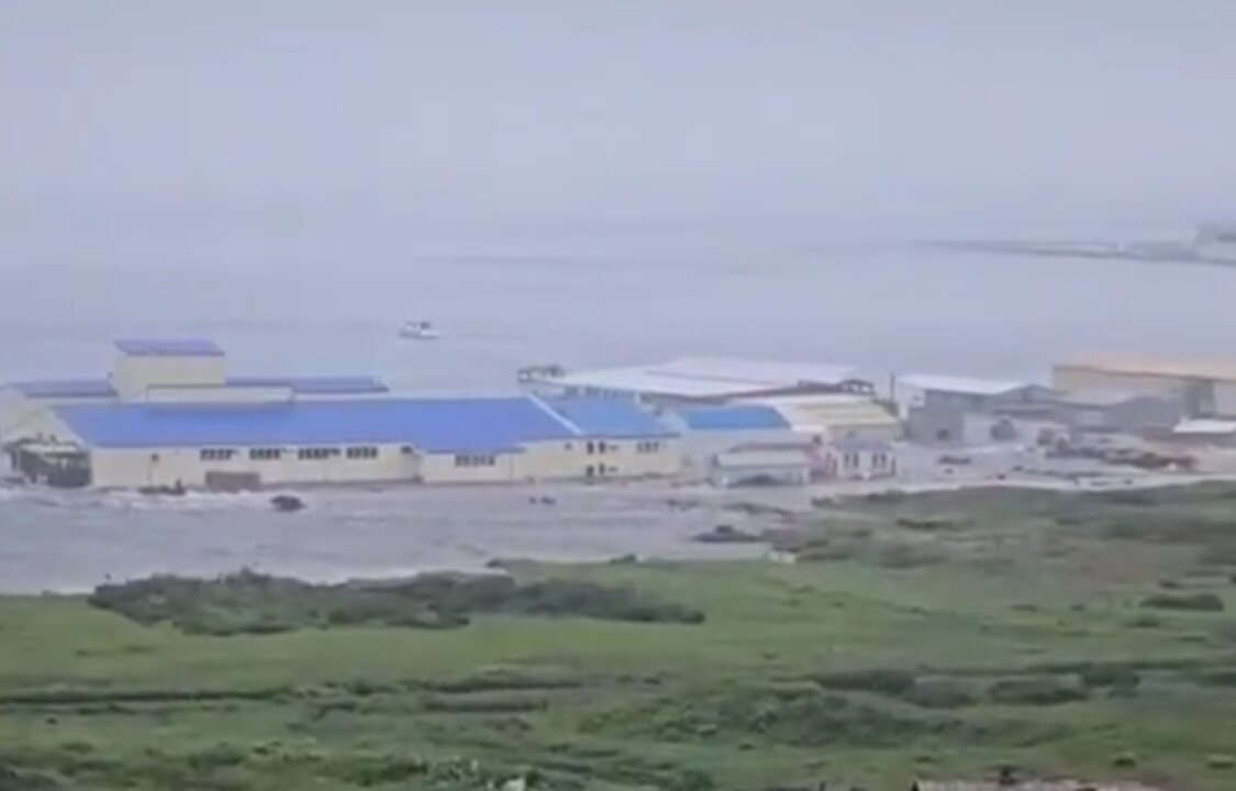 Vídeo que circula nas redes sociais mostra tsunami na Rússia